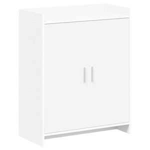 vidaXL Batu skrynia Balta 73,5 x 36 x 92 cm Apdirbta mediena
