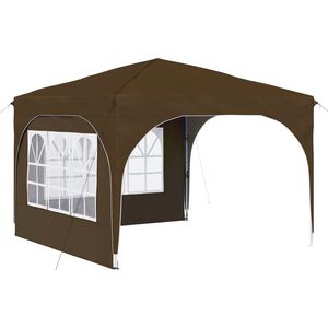 vidaXL Pop-up &scaron;ventinis palapinė 290 x 290 x 245 cm Taupe