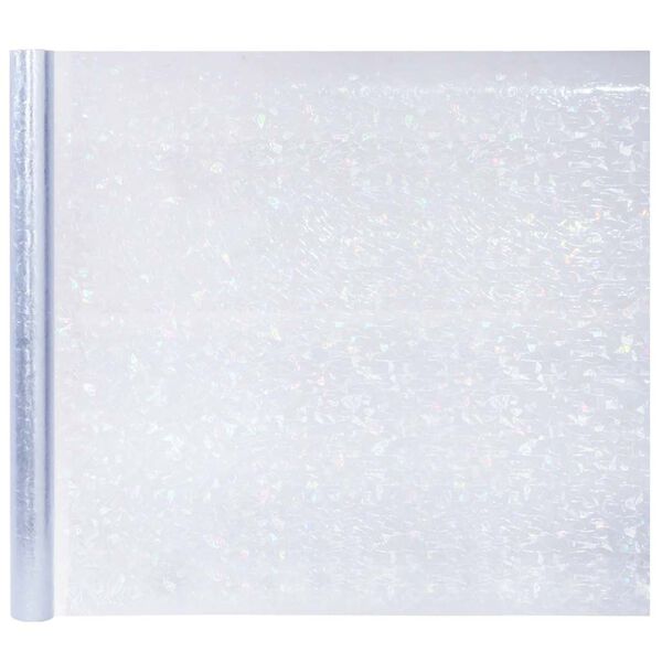 vidaXL Langų plėvelės, 5vnt., PVC, matinės, 3D vaivoryk&scaron;tės ra&scaron;tas