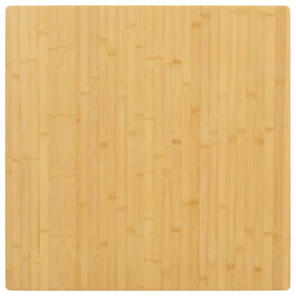 vidaXL Stalviršis, 80x80x2,5cm, bambukas