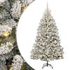 vidaXL Dirbtinė Kalėdų eglutė 180 cm 300 LED &Scaron;ilta balta