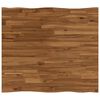 vidaXL Gyvo kra&scaron;to stalo vir&scaron;us 90 x 80 x 3,2 cm Stačiakampio