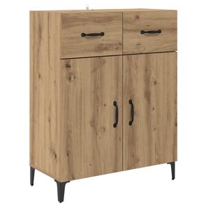 vidaXL Kabalas Amatininkų ąžuolas 69,5 x 34 x 90 cm Apdirbta mediena