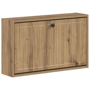 vidaXL Sieninis batų kabinetas EDE 71 x 17 x 43 cm Apdirbta mediena