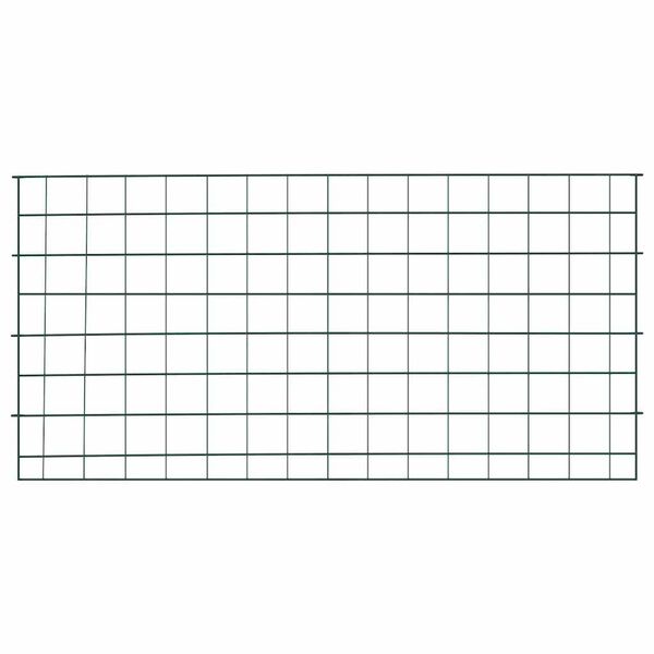 vidaXL Tvenkinio tvoros rinkinys 5 pcs Žalia 100 x 50 cm Plienas