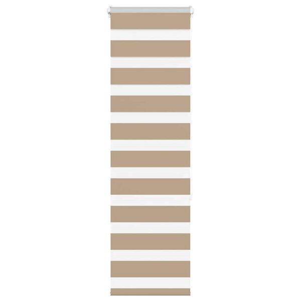 vidaXL zebrinės žaliuzės 50x150 cm audinio plotis 45,9 cm poliesteris