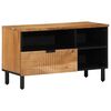vidaXL Televizoriaus spintelė Ruda 80 x 33 x 46 cm Kietas mango medis