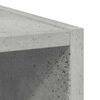 vidaXL Pakabinama spintelė su saugykla Betono pilka 30 x 29,5 x 80 cm
