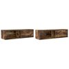 vidaXL Televizoriaus spintelės, 2vnt., 100x31x25,5 cm, mediena