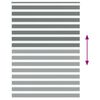 vidaXL zebrinės žaliuzės 160x230 cm audinio plotis 155,9cm poliesteris
