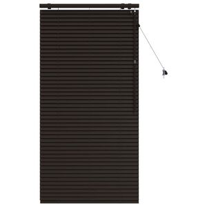 vidaXL Venecijos žaliuzės Tamsiai rudas 70 x 160 cm 35 mm