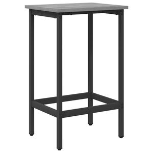 vidaXL Baro taburetė Pilka Sonoma 40 x 32 x 64 cm Apdirbta mediena