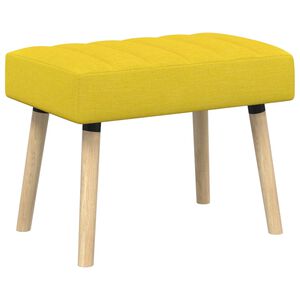 vidaXL Kanalo pamink&scaron;tintas suolas &Scaron;viesi geltona 60 x 40 x 45 cm