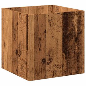 vidaXL sodinimo dėžė Sena mediena 40x40x40 cm Inžinerinė mediena