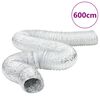 vidaXL Ortakis, aliuminis, 6m, 20cm skersmens, izoliuotas