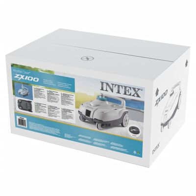 INTEX ZX100 Automatinis baseino valytuvas, baltos spalvos