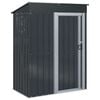 vidaXL Sodo pa&scaron;iūrės Antracitas 137 x 81 x 180 cm Metalas