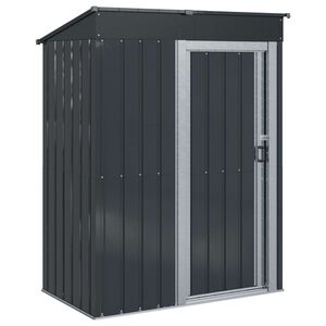 vidaXL Sodo pa&scaron;iūrės Antracitas 137 x 81 x 180 cm Metalas