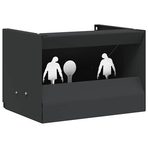 vidaXL Magnetinė &scaron;ratų gaudyklė-&scaron;audymo taikinys, 4+1 taikiniai