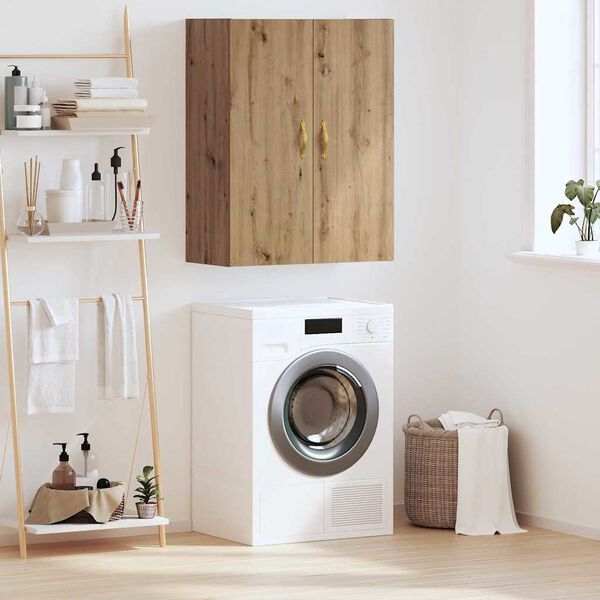 vidaXL Sieninė spintelė Amatininkų ąžuolas 69,5 x 34 x 90 cm