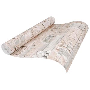 vidaXL 3D akmens tapetai Smėlio 10 x 0,53 m Nekvėpuojantis audinys