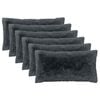 vidaXL Pagalvėlės užvalkalas 6 pcs HEERLEN Antracito 40 x 80 cm
