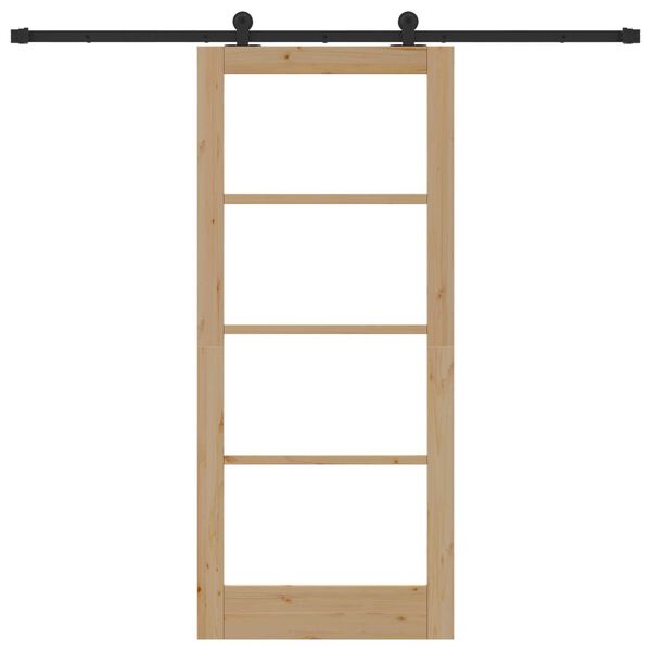 vidaXL Slankios durys ORKDAL Natūrali 86 x 198,5 cm