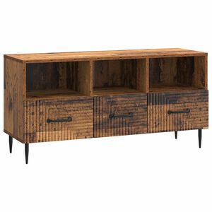 vidaXL Televizoriaus spintelė Sendintos medienos 102 x 34,5 x 50 cm