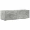 vidaXL TV sieninė spintelė 98 x 31 x 29,5 cm Betono pilka