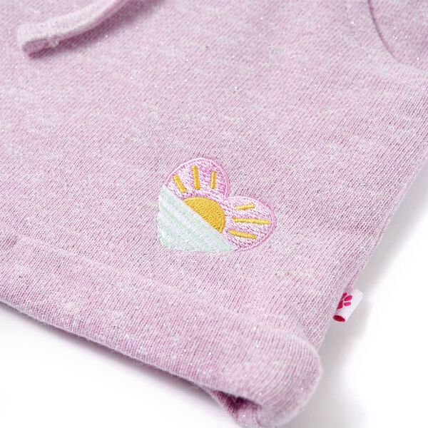 Vaiki&scaron;ki &scaron;ortai su sutraukiama juostele, alyvinės mi&scaron;inys, 140 dydžio