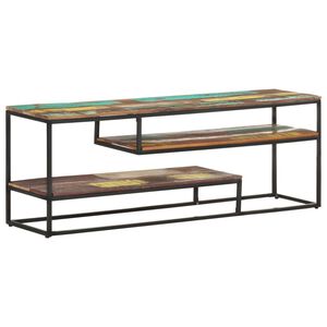 vidaXL TV spintelė, 130x30x45 cm, perdirbtos medienos masyvas