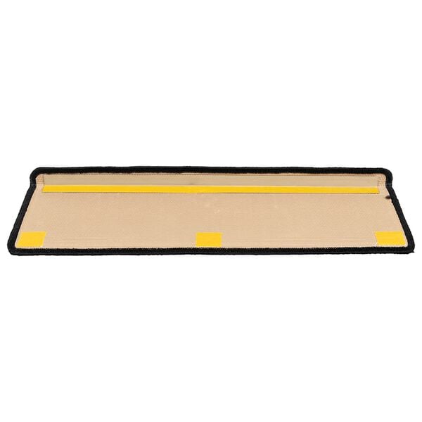 vidaXL Lipnūs laiptų kilimėliai, 5vnt., juodi ir pilki, 65x21x4cm