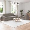 vidaXL Sofa 2 pcs Taupe 182 x 80 x 82 cm audinys