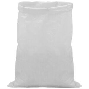 vidaXL Audiniai mai&scaron;ai 100 vnt. Balta 30 x 45 cm PP