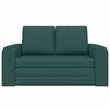 vidaXL Sofa lova Tamsiai žalia 148 x 71 x 83 cm audinys