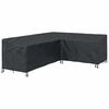 vidaXL Baldų uždangalas 250 x 180 x 80 cm 420D Oksfordo audinys Juodas