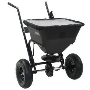 vidaXL Stumiamas druskos barstytuvas, PVC ir plienas, 106x73x76cm, 45l