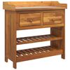 vidaXL Sodo Spinta Natūrali 78 x 36,5 x 78cm Kietos akacijos mediena