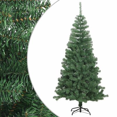 vidaXL Dirbtinė Kalėdinė eglutė, L, 240 cm, žalia