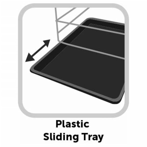 FLAMINGO Narvas su stumdomomis durimis Nyo, juodas, 124x77x81,5cm, XXL