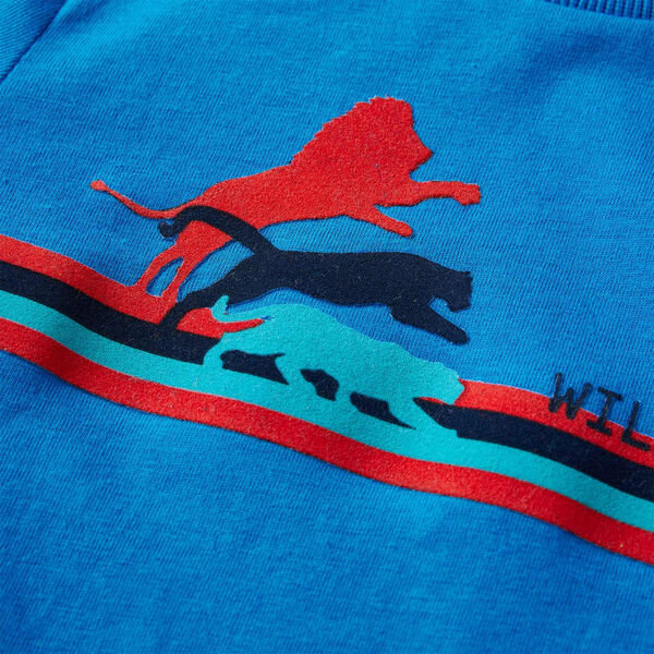 Vaiki&scaron;ki mar&scaron;kinėliai ilgomis rankovėmis, kobalto mėlyni, 128 dydžio