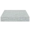 vidaXL Pakabinamos lentynos, 2vnt., betono pilkos, 23x23,5x3,8cm, MDF