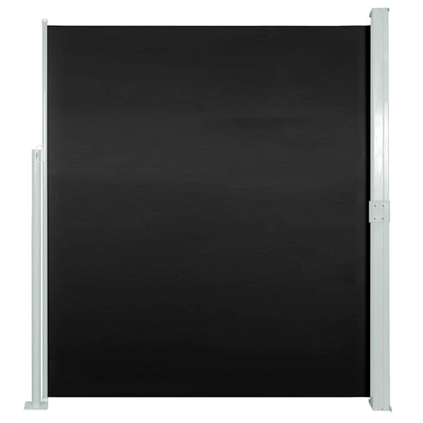 vidaXL Terasos pertvara, juoda, 160 x 300 cm