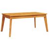vidaXL Sodo valgomojo stalas, 100x55x45cm, akacijos medienos masyvas