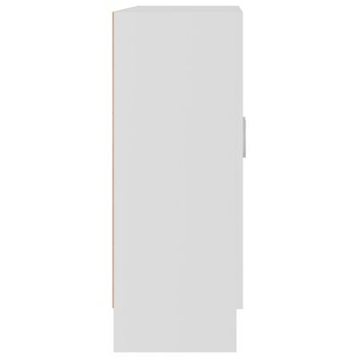 vidaXL Spintelė knygoms, baltos spalvos, 82,5x30,5x80cm, MDP