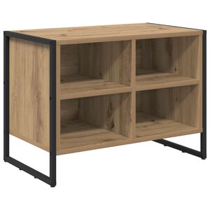 vidaXL Batu skrynia 60 x 35 x 44 cm Apdirbta mediena Meistrų ąžuolas