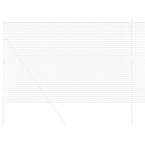 vidaXL Suvirinto vielos tvoros Sidabro 1.5 x 50 m