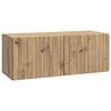 vidaXL Sieninė TV spintelė Artisano ąžuolo 78,5 x 31 x 30 cm