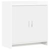 vidaXL Kabalas Balta 72 x 36 x 80 cm Apdirbta mediena