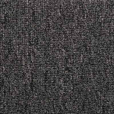 vidaXL Laiptų kilimėliai, 15vnt., antracito spalvos, 65x21x4 cm